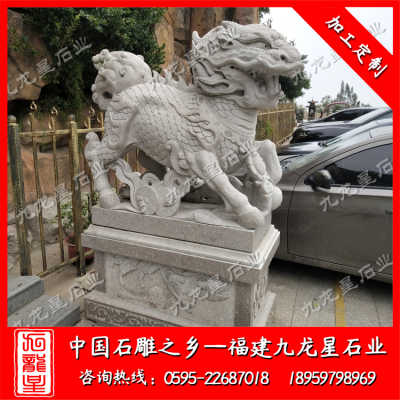 石雕麒麟 守護(hù)與藝術(shù)的完美融合——價(jià)格、擺放與選購(gòu)指南